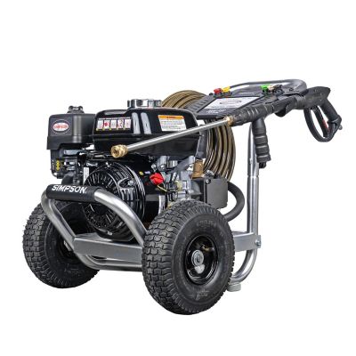 SIMPSON Industrial Series 3000 PSI at 3.0 GPM Honda GX200 Cold Water Gas Pressure Washer, 61024