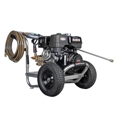 Image showing  3,500 PSI 4 GPM Gas Cold Water Industrial Series Pressure Washer, Honda GX270 Engine, 49-State