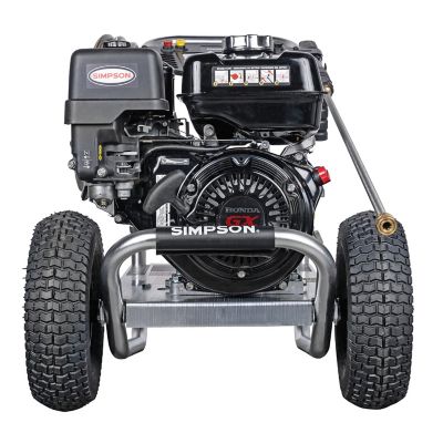 Image showing 5 th SIMPSON 3,500 PSI 4 GPM Gas Cold Water Industrial Series Pressure Washer, Honda GX270 Engine, 49 State