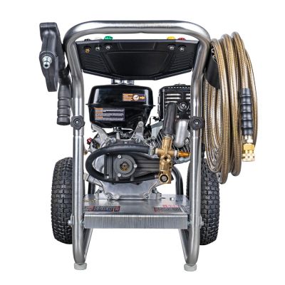 Image showing 6 th SIMPSON 3,500 PSI 4 GPM Gas Cold Water Industrial Series Pressure Washer, Honda GX270 Engine, 49 State