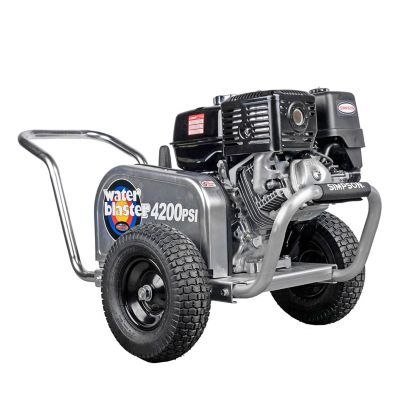 Image showing  4,200 PSI 4 GPM Gas Cold Water Industrial Series Pressure Washer, Honda GX390 Engine, 49-State