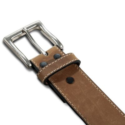 Image showing  Men's Leather Crazy Horse Belt