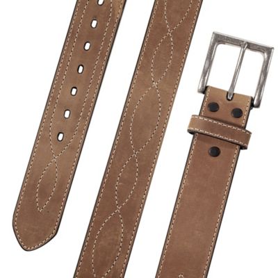 Image showing  Men's Leather Crazy Horse Belt