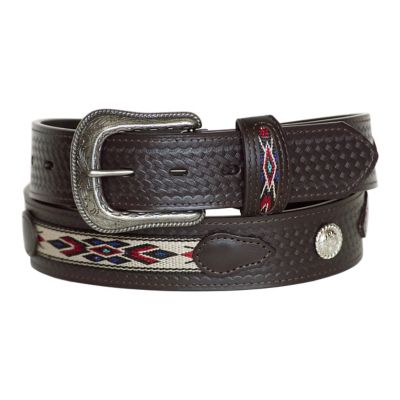 Blue Mountain Men's Western Basketweave Belt at Tractor Supply Co.