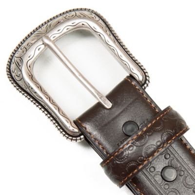 Image showing  Men's Leather Western Belt, 1-1/2 in.