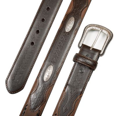 Image showing  Men's Leather Western Belt, 1-1/2 in.