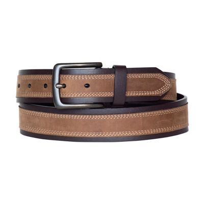 Ridgecut Men's Leather Overlay Belt, 1-1/2 in.