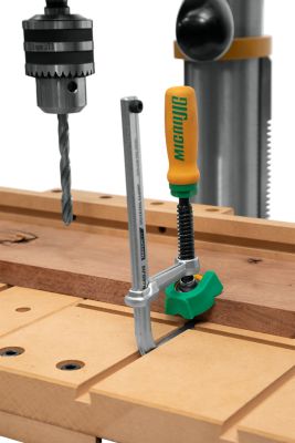 Image showing  PM2820EVS Drill Press Table with Microjig Clamps