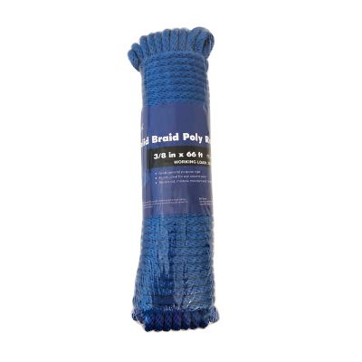 CORDA 3/8 in. x 66 ft. Solid Braid Polypropylene General Purpose Rope