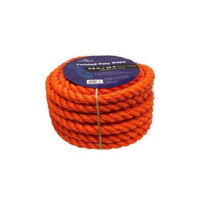 Image showing  3/8 in. x 35 ft. Twisted Polypropylene General Purpose Rope