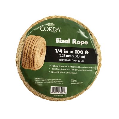 Twine Sysal 2 Ply 360 lb Tensile 1460 Feet/Roll