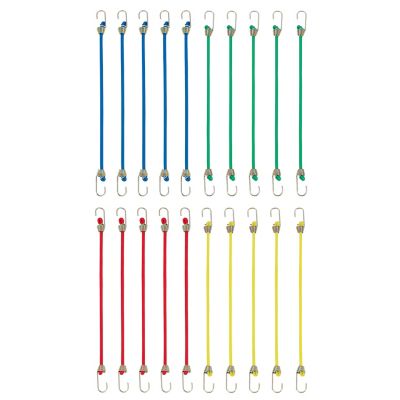 SmartStraps Assorted Mini Bungee Cord Set, 20-Pack