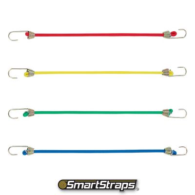 Image showing  Assorted Mini Bungee Cords, 20-Pack