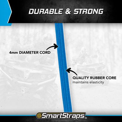 Image showing  Assorted Mini Bungee Cords, 20-Pack