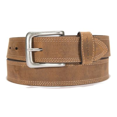 Carhartt Men's Detroit Top Grain Leather Belt