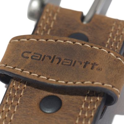 Image showing 1 th Carhartt Men's Detroit Top Grain Leather Belt