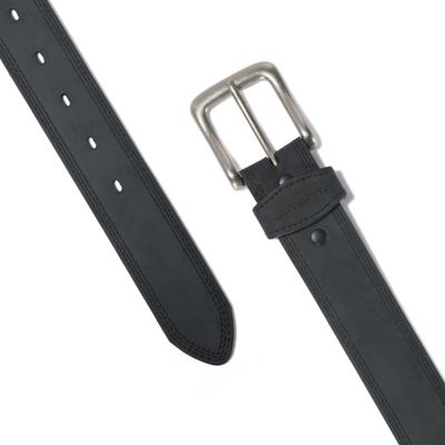 Image showing 1 th Carhartt Men's Detroit Top Grain Leather Belt
