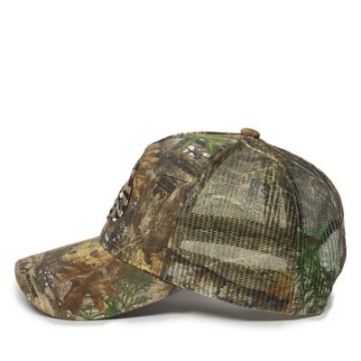 Image showing  Unisex Adult Edge Camo USA Antlers Trucker Hat