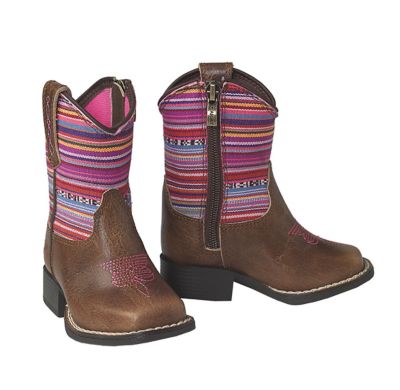 girls leather western boots