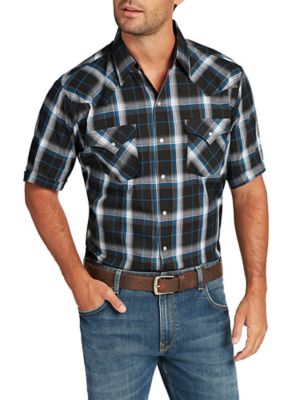 short sleeve mens western shirts