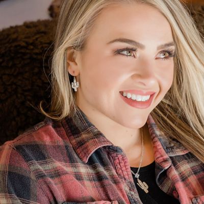 Image showing  Fine Desert Full Moon Cactus Earrings, Silver Plated