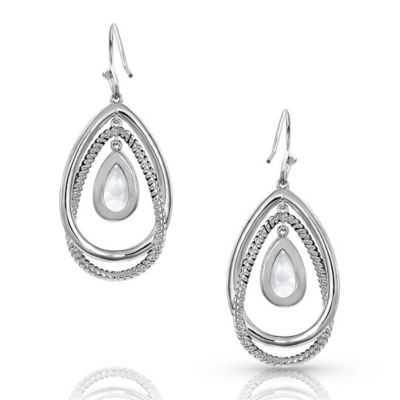 Image showing  Opal Ribbons Teardrop Earrings