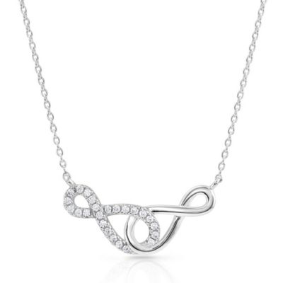 Montana Silversmiths Infinity Times Infinity Necklace, NC4730