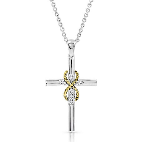 Montana Silversmiths Eternal Faith Cross Necklace, NC4728