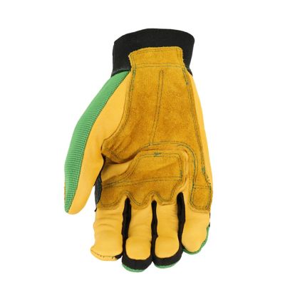 Image showing  Men's Spandex Heavy-Duty Gloves with Reinforced Palm, 1-Pair