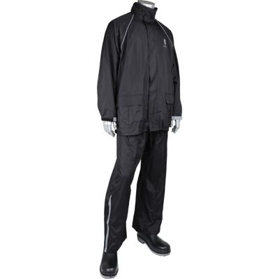 Image showing  Men's Hi-Vis Rain Suit, Black