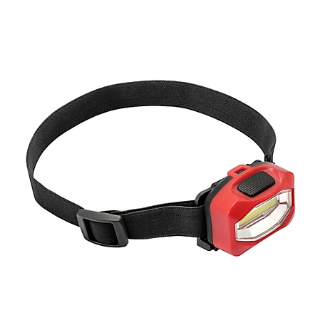 JobSmart 120 Lumen Mini Cob LED Headlight, Adjustable Strap