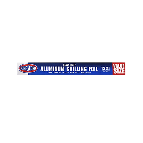 Kingsford 120 sq. ft. Standard Heavy-Duty Extra-Wide Grilling Aluminum Foil, Value Size Grilling Foil