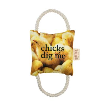 Territory Chicks Dig Me Two-Way Tug Dog Toy