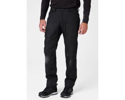 Image showing  Relaxed Fit Mid-Rise Oxford Service Pants