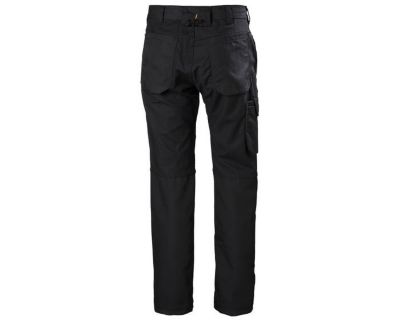 Image showing  Relaxed Fit Mid-Rise Oxford Service Pants