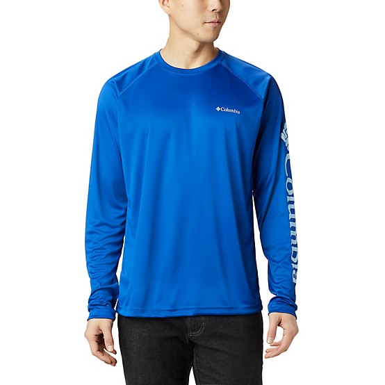 Columbia Sportswear Men's Fork Stream Long-Sleeve T-Shirt at Columbia Sportswear Men's Fork Stream Long-Sleeve T-Shirt at