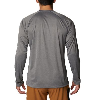 Image showing  Men's Fork Stream Heather Long-Sleeve T-Shirt