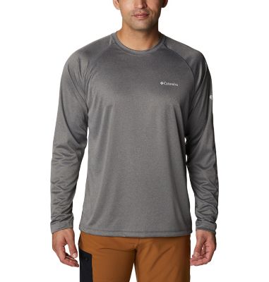 Columbia Sportswear Men's Long-Sleeve Fork Stream Heather Shirt This shirt feels great, is lightweight, and breathable