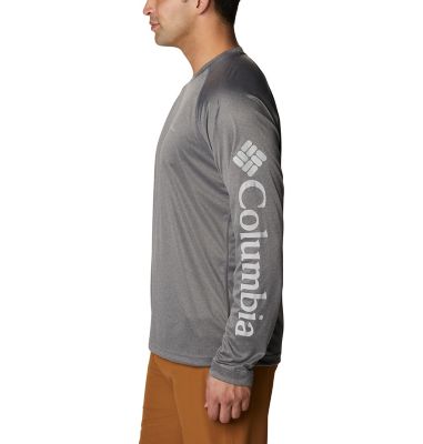 Image showing  Men's Fork Stream Heather Long-Sleeve T-Shirt