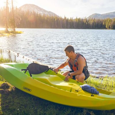 Image showing 7 th Lifetime 10 ft. Manta Tandem Sit-on-Top Kayak, Yellow/Lime