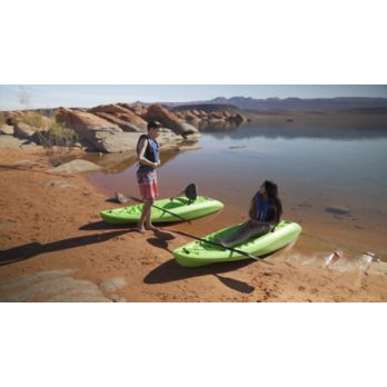 Lifetime 10 ft. Manta 100 Tandem Recreational Kayak, Paddles