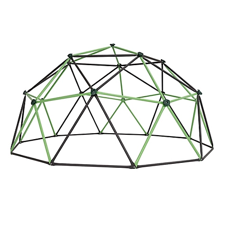Lifetime 66 in. Climbing Dome, Mantis Green/Bronze, 5 ft. 6 in. x 11 ft., 600 lb. Capacity, for Ages 3-10, 90951