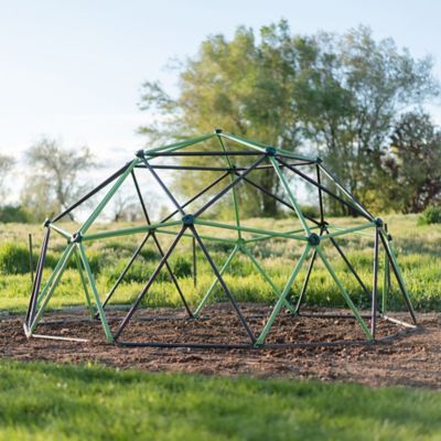 Image showing  Climbing Dome, 66 in., Mantis Green/Bronze, 5 ft. 6 in. x 11 ft., 600 lb. Capacity, Ages 3-10