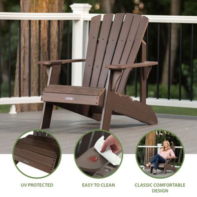 Image showing  Adirondack Chair, Rustic Brown