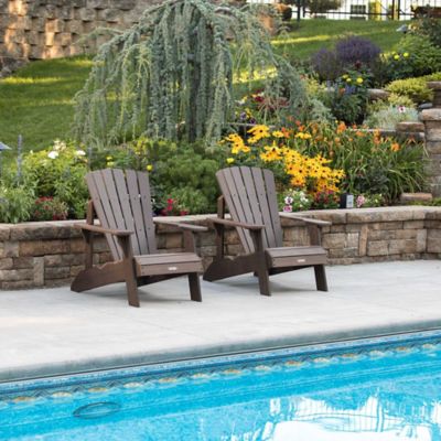 Image showing 7 th Lifetime Adirondack Chair, Rustic Brown