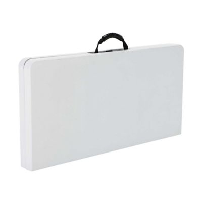 Image showing 9 th Lifetime 37 in. Square Fold-in-Half Portable Table