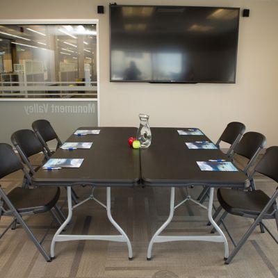 Image showing 9 th Lifetime 6 ft. Nesting Commercial Folding Table