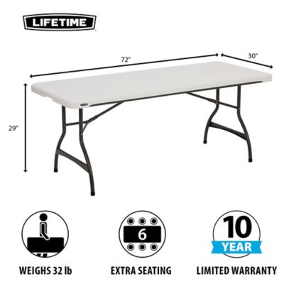 Image showing  6 ft. Nesting Folding Table