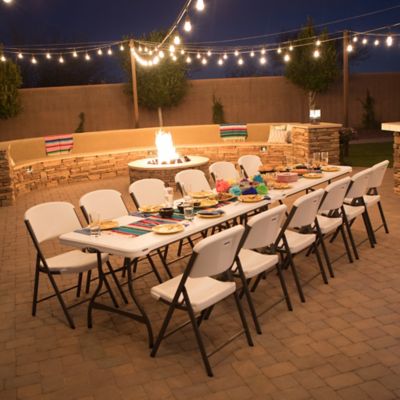 Image showing 9 th Lifetime 6 ft. Nesting Folding Table