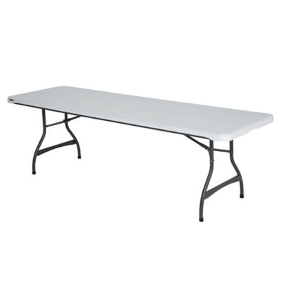 Image showing 9 th Lifetime 8 ft. Nesting Folding Tables, 4-Pack